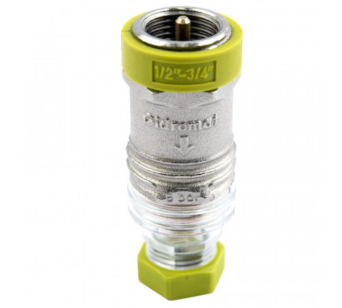 Компенсатор гидроударов Gibax 3/4 НР(ш) х 1/2 ВР(г) 8 бар (G0010) Компенсатор гидроударов Gibax 3/4 НР(ш) х 1/2 ВР(г) 8 бар (G0010)