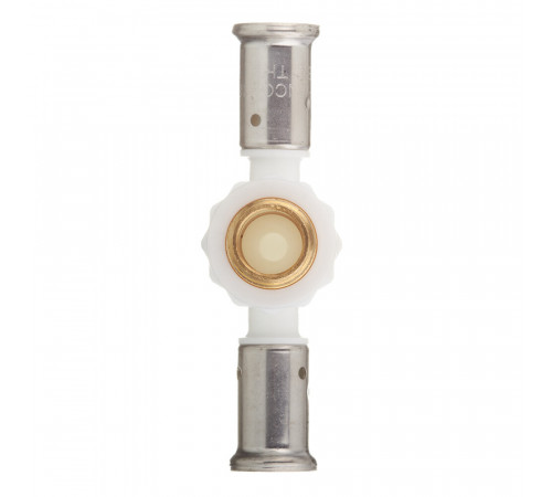 Тройник Henco (14PKW-160416) 16(пресс) х 1/2 НР(ш) х 16(пресс) PVDF белый Тройник Henco (14PKW-160416) 16(пресс) х 1/2 НР(ш) х 16(пресс) PVDF белый