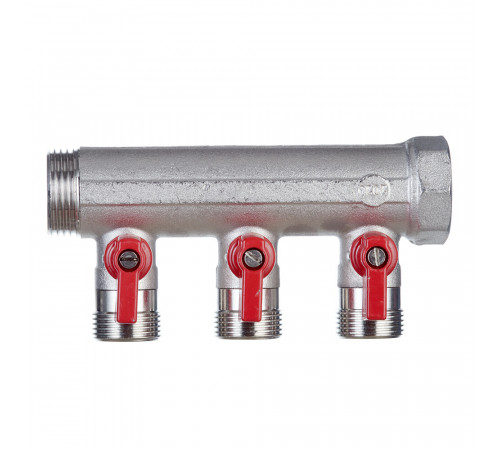 Коллектор Henco 1 ВР(г) х 3 выхода 3/4 НР(ш) ЕК х 1 НР(ш) с шаровыми кранами (VB060503-ROOD) Коллектор Henco 1 ВР(г) х 3 выхода 3/4 НР(ш) ЕК х 1 НР(ш) с шаровыми кранами (VB060503-ROOD)