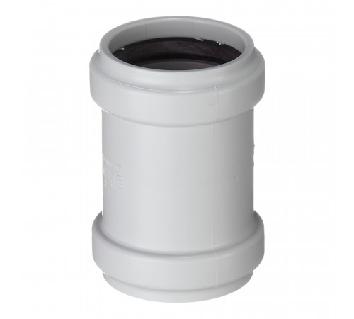 Муфта Pro Aqua Stilte Plus d58 мм пластиковая шумопоглощающая для внутренней канализации Муфта Pro Aqua Stilte Plus d58 мм пластиковая шумопоглощающая для внутренней канализации