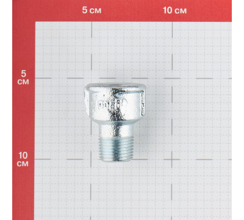 Муфта переходная Gebo Platinum (246-22V) 3/4 ВР(г) х 1/2 НР(ш) чугунная оцинкованная Муфта переходная Gebo Platinum (246-22V) 3/4 ВР(г) х 1/2 НР(ш) чугунная оцинкованная