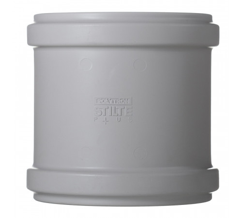 Муфта Pro Aqua Stilte Plus d110 мм пластиковая ремонтная шумопоглощающая для внутренней канализации Муфта Pro Aqua Stilte Plus d110 мм пластиковая ремонтная шумопоглощающая для внутренней канализации