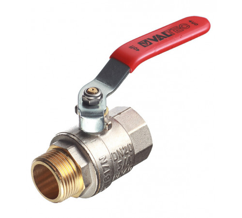 Кран шаровой латунный Valtec Base 3/4 ВР(г) х 3/4 НР(ш) ручка прямой (VT.215.N.05) Кран шаровой латунный Valtec Base 3/4 ВР(г) х 3/4 НР(ш) ручка прямой (VT.215.N.05)