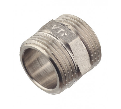 Ниппель Valtec 1 НР(ш) х 1 НР(ш) латунный (VTr.582.N.0006) Ниппель Valtec 1 НР(ш) х 1 НР(ш) латунный (VTr.582.N.0006)