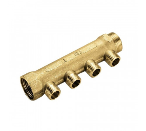 Коллектор Tiemme 3/4 ВР(г) х 4 выхода 3/4 НР(ш) ЕК х 3/4 НР(ш) регулируемый (1910022) Коллектор Tiemme 3/4 ВР(г) х 4 выхода 3/4 НР(ш) ЕК х 3/4 НР(ш) регулируемый (1910022)