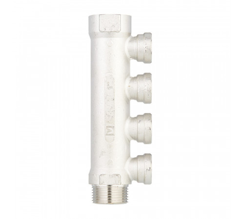 Коллектор Valtec 1 ВР(г) х 4 выхода 1/2 ВР(г) х 1 НР(ш) (VTc.550.N.0604) Коллектор Valtec 1 ВР(г) х 4 выхода 1/2 ВР(г) х 1 НР(ш) (VTc.550.N.0604)