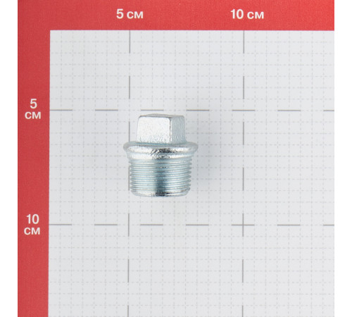 Заглушка Gebo Platinum (290-5V) 3/4 НР(ш) чугунная оцинкованная Заглушка Gebo Platinum (290-5V) 3/4 НР(ш) чугунная оцинкованная