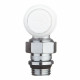 Клапан регулирующий угловой Valtec 1/2 НР(ш) х 1/2 ВР(г) для радиатора (VT.031.NR.04)