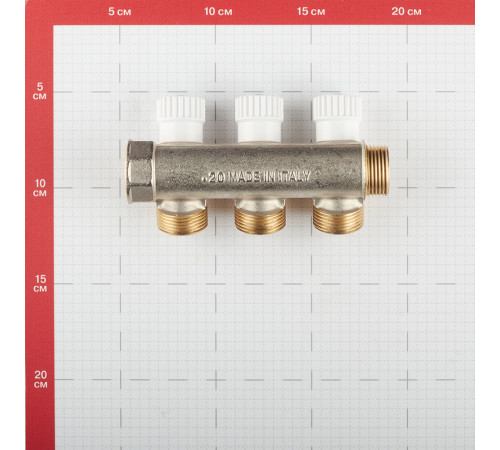 Коллектор Stout 3/4 ВР(г) х 3 выхода 3/4(ЕК) х 3/4 НР(ш) регулирующий (SMB 6851 343403) Коллектор Stout 3/4 ВР(г) х 3 выхода 3/4(ЕК) х 3/4 НР(ш) регулирующий (SMB 6851 343403)