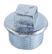 Заглушка Gebo Platinum (290-6V) 1 НР(ш) чугунная оцинкованная