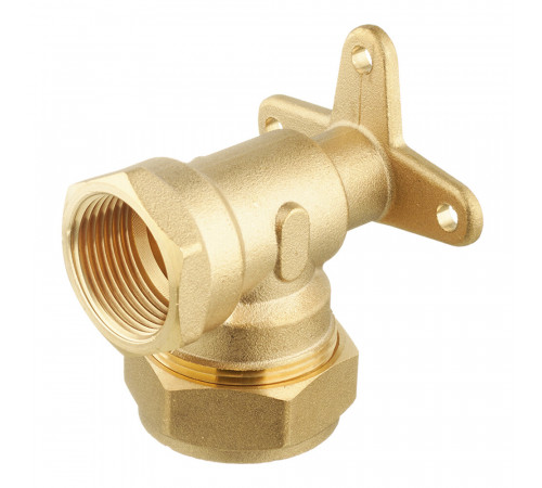 Угол Stahlmann IWS EasyFix 20 мм х 3/4 ВР(г) для гофрированных труб с креплением