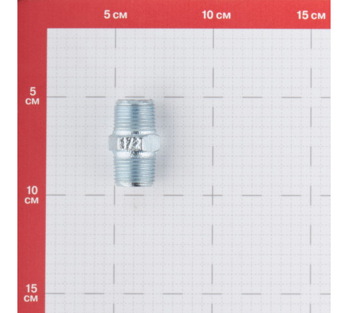 Ниппель Gebo Platinum (280-4V) 1/2 НР(ш) х 1/2 НР(ш) чугунный оцинкованный Ниппель Gebo Platinum (280-4V) 1/2 НР(ш) х 1/2 НР(ш) чугунный оцинкованный