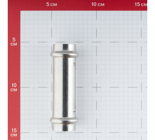 Муфта VALTEC (VTi.904.I.002222) 22х22 мм надвижная нержавеющая сталь Муфта VALTEC (VTi.904.I.002222) 22х22 мм надвижная нержавеющая сталь