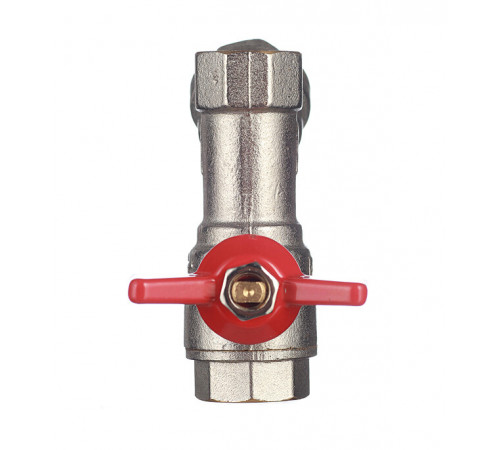 Кран шаровой латунный Valtec 1/2 ВР(г) х 1/2 ВР(г) бабочка с фильтром прямой (VT.293.N.04) Кран шаровой латунный Valtec 1/2 ВР(г) х 1/2 ВР(г) бабочка с фильтром прямой (VT.293.N.04)