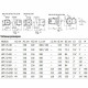 Циркуляционный насос для систем отопления UNIPUMP UPC 25-40 DN25 подъем 4 м 130 мм с гайками (95772)
