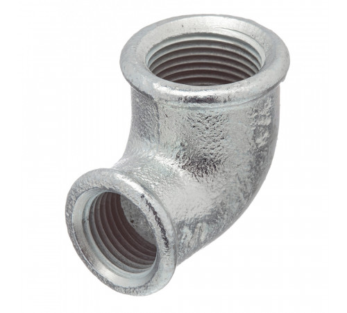 Угол переходный Gebo Platinum (90-22V) 3/4 ВР(г) х 1/2 ВР(г) чугунный оцинкованный