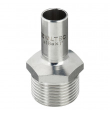 Соединитель Valtec (VTi.906.I.001806) 18 мм х 1 НР(ш) нержавеющая сталь