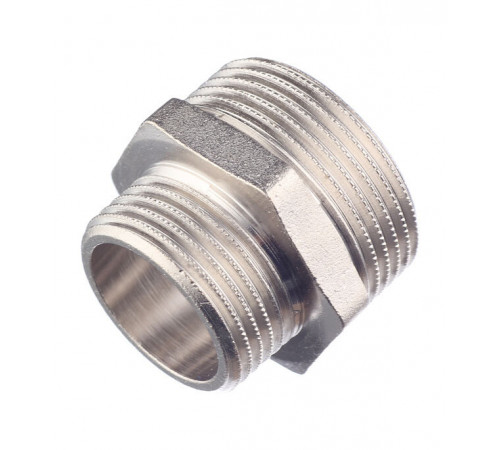 Ниппель переходной Stout 1 1/4 НР(ш) х 1 НР(ш) латунный (SFT-0004-001141)
