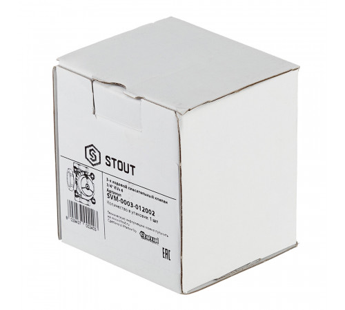 Клапан смесительный Stout 3-х ходовой 3/4 ВР(г) под электропривод KVs 6 (SVM-0003-012002) Клапан смесительный Stout 3-х ходовой 3/4 ВР(г) под электропривод KVs 6 (SVM-0003-012002)
