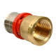 Соединитель прямой Terma (47090) 26(пресс) х 3/4 ВР(г)