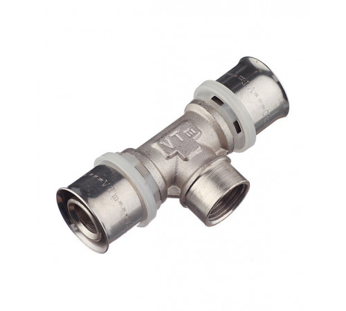 Тройник VALTEC (VTm.232.N.260426) 26(пресс) х 1/2 ВР(г) х 26(пресс) Тройник VALTEC (VTm.232.N.260426) 26(пресс) х 1/2 ВР(г) х 26(пресс)
