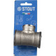 Тройник переходной Stout 1 ВР(г) х 1/2 ВР(г) х 1 ВР(г) латунный (SFT-0022-001121)
