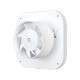 Вентилятор осевой Era Disc 4 159х159 мм d100 мм белый