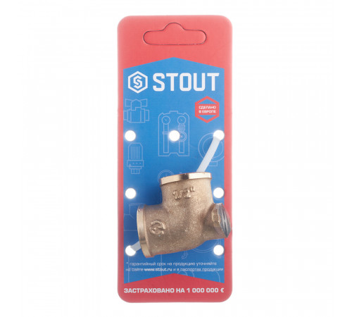 Водорозетка Stout 1/2 ВР(г) х 1/2 ВР(г) латунная (SFT-0038-000012) Водорозетка Stout 1/2 ВР(г) х 1/2 ВР(г) латунная (SFT-0038-000012)