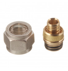 Соединитель коллекторный VALTEC (VTc.709.N.1604) 16х2 обж(ц) для Pex трубы