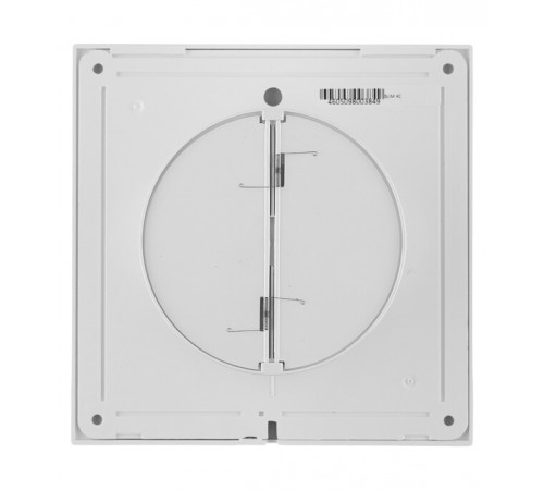 Вентилятор осевой DiCiTi Slim 4C 158х162 мм d100 мм белый