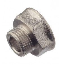 Переходник Valtec 1/2 ВР(г) х 3/8 НР(ш) латунный (VTr.592.N.0403)