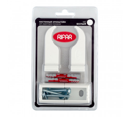 Кронштейн Rifar для радиатора белый (2 шт.) (R.Ad.SA01/9939) Кронштейн Rifar для радиатора белый (2 шт.) (R.Ad.SA01/9939)