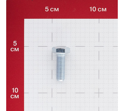Болт оцинкованный M10x30 мм DIN 933 10,9 (100 шт.) Болт оцинкованный M10x30 мм DIN 933 10,9 (100 шт.)