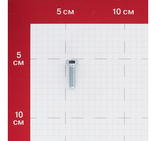 Болт оцинкованный M6x20 мм DIN 933 10,9 (100 шт.) Болт оцинкованный M6x20 мм DIN 933 10,9 (100 шт.)