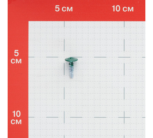 Саморезы клопы 16x4,2 мм с буром Daxmer (200 шт.) зеленый RAL 6005 Саморезы клопы 16x4,2 мм с буром Daxmer (200 шт.) зеленый RAL 6005