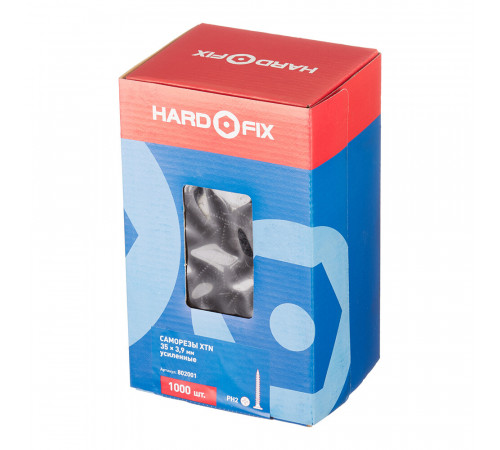 Саморезы ГМ 35x3,9 мм усиленные XTN Hard-Fix (1000 шт.) Саморезы ГМ 35x3,9 мм усиленные XTN Hard-Fix (1000 шт.)