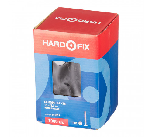 Саморезы ГМ 19x3,9 мм усиленные XTN Hard-Fix (1000 шт.)