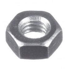 Гайка шестигранная оцинкованная М4 DIN 934 (25 шт.)