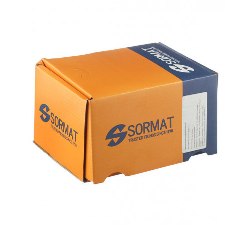 Дюбель для листовых материалов Sormat KLA 4,5x35 мм нейлон с шурупом (100 шт.)