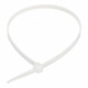 Стяжка кабельная Fortisflex НСС EasyFix 250х3,6 мм полиамидная белая (100 шт.) (84803)