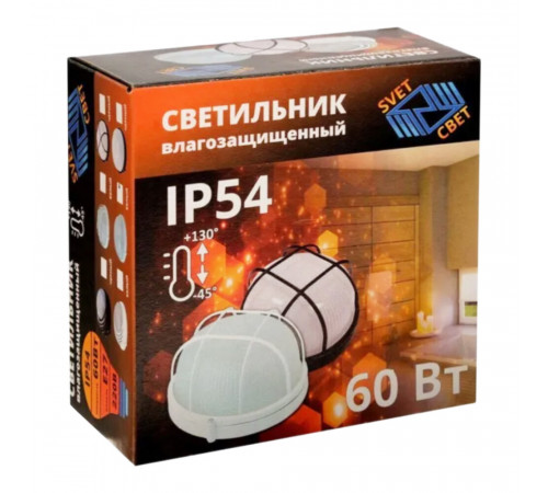 Светильник накладной Svet НБП 03-60-001 E27 60 Вт IP54 белый призма (1301-00010) Светильник накладной Svet НБП 03-60-001 E27 60 Вт IP54 белый призма (1301-00010)