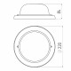 Светильник накладной Svet НБО 03-60-011 E27 60 Вт IP54 желтый призма (1303-00010)