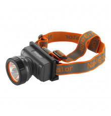 Фонарь налобный Navigator NPT светодиодный 1 LED 2 Вт аккумуляторный Li-Ion 1800 мАч ударопрочный пластик 2 режима (61284)