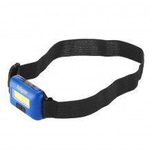Фонарь налобный Navigator NPT светодиодный 1 LED 3 Вт на батарейках AAA ударопрочный пластик 3 режима (14660)