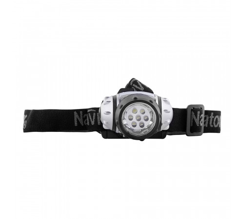 Фонарь налобный Navigator NPT светодиодный 7 LED 0,5 Вт на батарейках AAA ударопрочный пластик 4 режима (94916) Фонарь налобный Navigator NPT светодиодный 7 LED 0,5 Вт на батарейках AAA ударопрочный пластик 4 режима (94916)