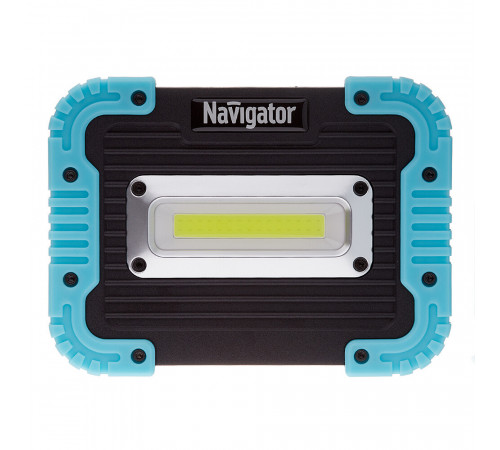 Фонарь прожектор Navigator NPT светодиодный 1 LED 10 Вт аккумуляторный Li-Ion 3000 мАч пластик 3 режима (14268) Фонарь прожектор Navigator NPT светодиодный 1 LED 10 Вт аккумуляторный Li-Ion 3000 мАч пластик 3 режима (14268)