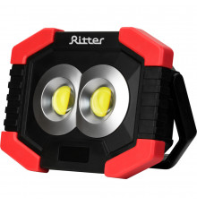 Фонарь прожектор Ritter светодиодный 3 LED 7 Вт на батарейках AA пластик 2 режима (29127 5)