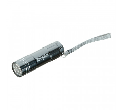 Фонарь ручной Navigator (949287) светодиодный 9 LED 1 Вт на батарейках AAA алюминий Фонарь ручной Navigator (949287) светодиодный 9 LED 1 Вт на батарейках AAA алюминий