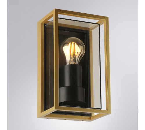 Светильник садово-парковый настенный Arte Lamp Marfik золото E27 15 Вт IP65 (A2322AL-1GO) Светильник садово-парковый настенный Arte Lamp Marfik золото E27 15 Вт IP65 (A2322AL-1GO)