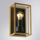 Светильник садово-парковый настенный Arte Lamp Marfik золото E27 15 Вт IP65 (A2322AL-1GO)